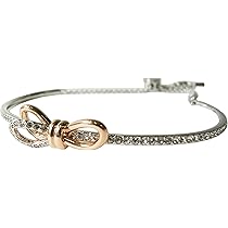 SWAROVSKI リボン LIFELONG ブレスレット Lifelong Bow ブレスレット, リボン, ピンク, ロジウム・プレー